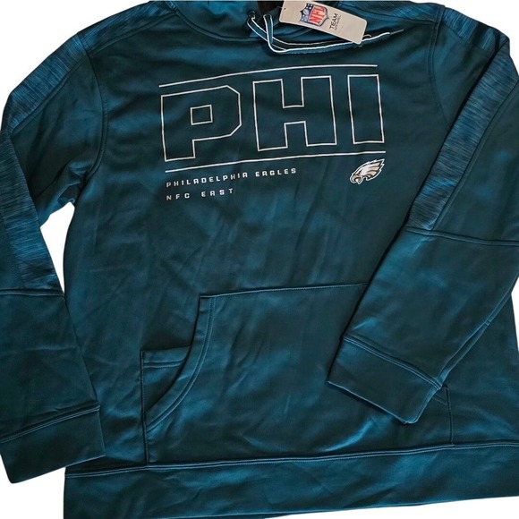 Philadelphia Eagles Hoodie NFL Apparel NWT Pullover Gameday Team Wear GO BIRDS - Picture 2 of 5